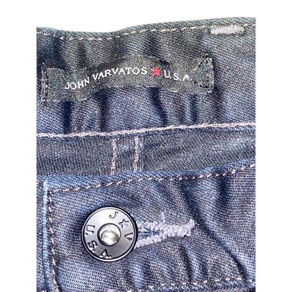 John Varvatos Wright Skinny Jeans - Side 36 x 34 - Made in the USA - Button Fly - Picture 6 of 14